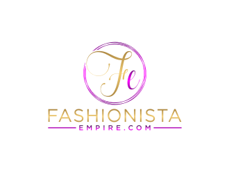 Fashionista Empire.com logo design by Artomoro