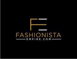 Fashionista Empire.com logo design by Artomoro