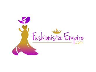 Fashionista Empire.com logo design by yunda