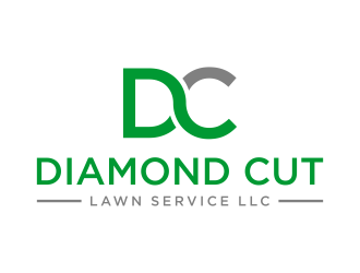 Diamond Cut Lawn Service LLC logo design by p0peye