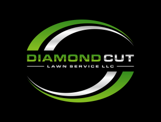 Diamond Cut Lawn Service LLC logo design by yeve