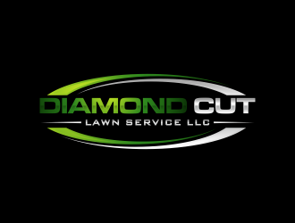 Diamond Cut Lawn Service LLC logo design by RIANW