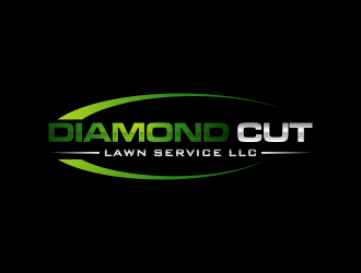 Diamond Cut Lawn Service LLC logo design by RIANW