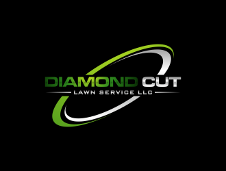 Diamond Cut Lawn Service LLC logo design by RIANW