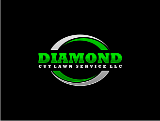 Diamond Cut Lawn Service LLC logo design by sodimejo