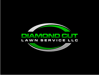 Diamond Cut Lawn Service LLC logo design by sodimejo