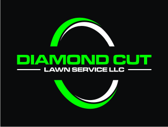 Diamond Cut Lawn Service LLC logo design by rief