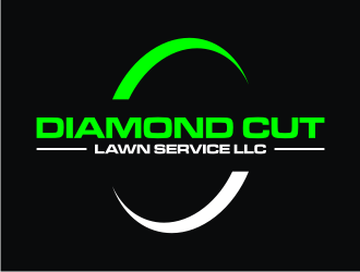 Diamond Cut Lawn Service LLC logo design by rief