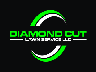 Diamond Cut Lawn Service LLC logo design by rief