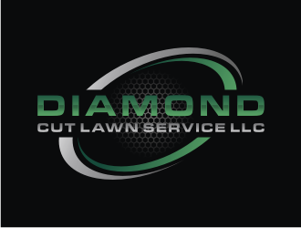 Diamond Cut Lawn Service LLC logo design by Artomoro