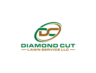 Diamond Cut Lawn Service LLC logo design by Artomoro
