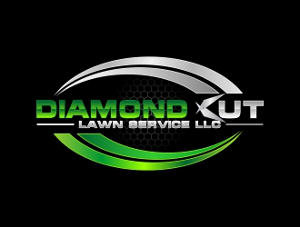 Diamond Cut Lawn Service LLC logo design by rizuki