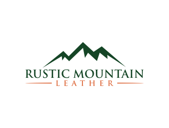 Rustic Mountain Leather logo design by GassPoll