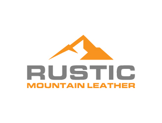 Rustic Mountain Leather logo design by GRB Studio