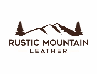 Rustic Mountain Leather logo design by Mardhi