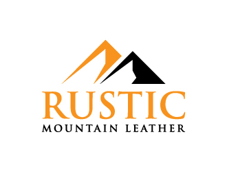 Rustic Mountain Leather logo design by GRB Studio