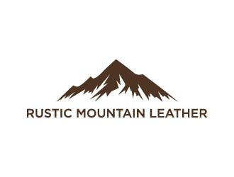 Rustic Mountain Leather logo design by maserik