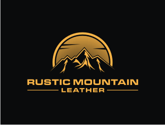 Rustic Mountain Leather logo design by cecentilan