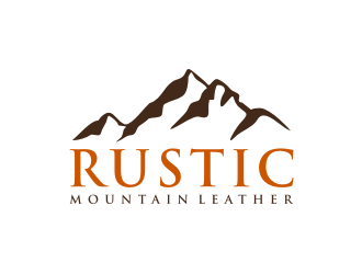 Rustic Mountain Leather logo design by asyqh