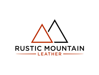 Rustic Mountain Leather logo design by vostre