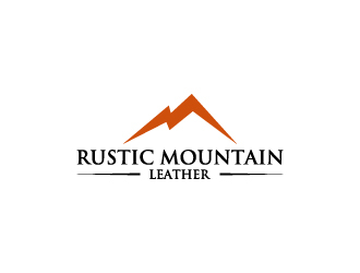 Rustic Mountain Leather logo design by wongndeso
