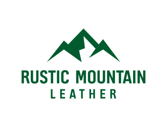 Rustic Mountain Leather logo design by funsdesigns