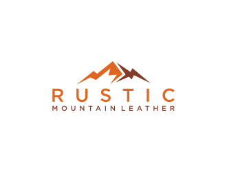 Rustic Mountain Leather logo design by .::ngamaz::.
