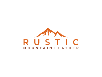 Rustic Mountain Leather logo design by .::ngamaz::.