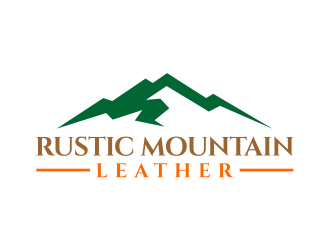 Rustic Mountain Leather logo design by cintoko