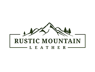 Rustic Mountain Leather logo design by ndaru