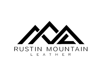 Rustic Mountain Leather logo design by Coolwanz