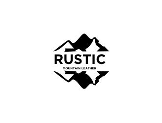 Rustic Mountain Leather logo design by Lafayate