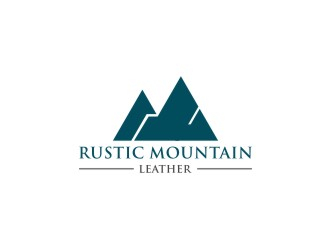Rustic Mountain Leather logo design by sabyan