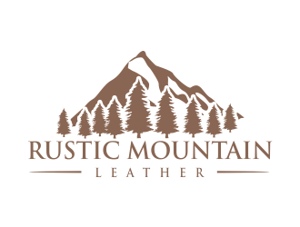 Rustic Mountain Leather logo design by cahyobragas