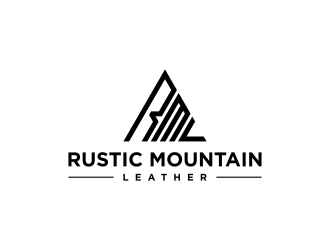 Rustic Mountain Leather logo design by Galfine