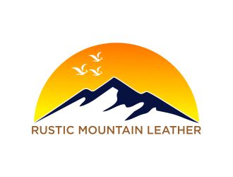 Rustic Mountain Leather logo design by luckyprasetyo