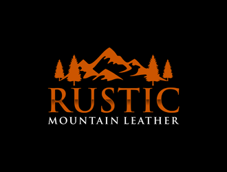 Rustic Mountain Leather logo design by alby