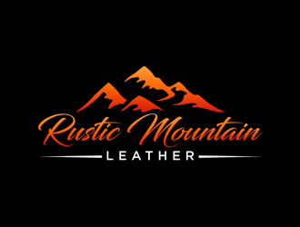 Rustic Mountain Leather logo design by alby