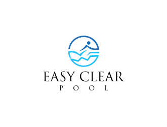 Easy Clear Pool logo design by Lafayate