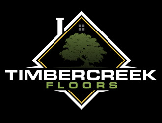 Timbercreek Floors logo design by DreamLogoDesign