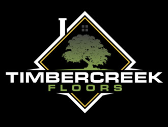 Timbercreek Floors logo design by DreamLogoDesign