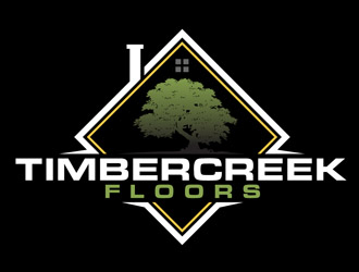 Timbercreek Floors logo design by DreamLogoDesign