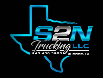 S2N Trucking LLC logo design by Benok