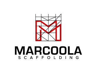 Marcoola Scaffolding  logo design by jaize