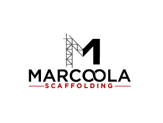 Marcoola Scaffolding  logo design by Farencia