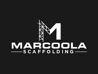 Marcoola Scaffolding  logo design by Farencia
