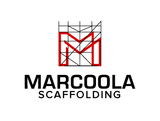 Marcoola Scaffolding  logo design by jaize