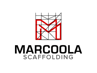 Marcoola Scaffolding  logo design by jaize