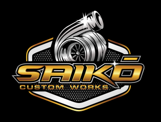 Saikō Custom Works logo design by qqdesigns