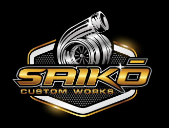 Saikō Custom Works logo design by qqdesigns